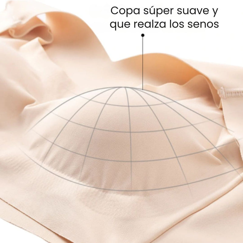 Brasier Comfort Push Up 2 en 1: Corrector de Postura y Top Deportivo