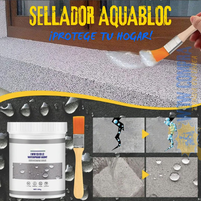Sellador Impermeabilizante Invisible AquaBloc