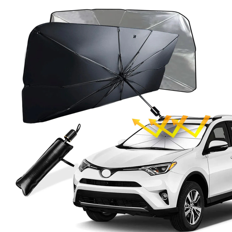 Parasol Plegable Anti-UV - Bloquea el Sol, Refresca tu Auto