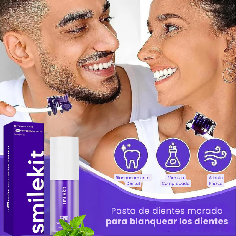 SmileKit - Blanqueador Dental - Sonrisa Radiante Sin Salir de Casa!