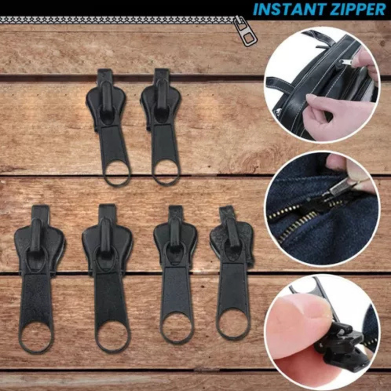 🌟 Instant Zipper - Kit Reparación de Cremalleras Universal – Set 6x 🌟