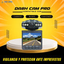 Dash Cam Pro - Cámara DVR Vehicular Grabadora con Pantalla Giratoria