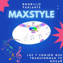 Bombillo Parlante MaxStyle - Luz y Sonido que Transforman tu Hogar