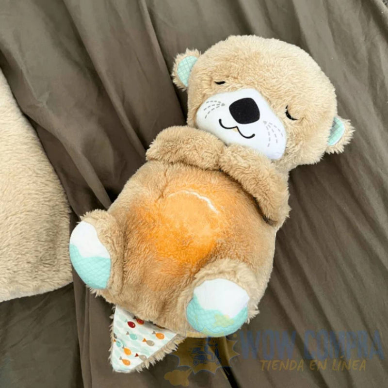 Peluche Nutria - Antiansiedad con Sonido y Respiración Relajante