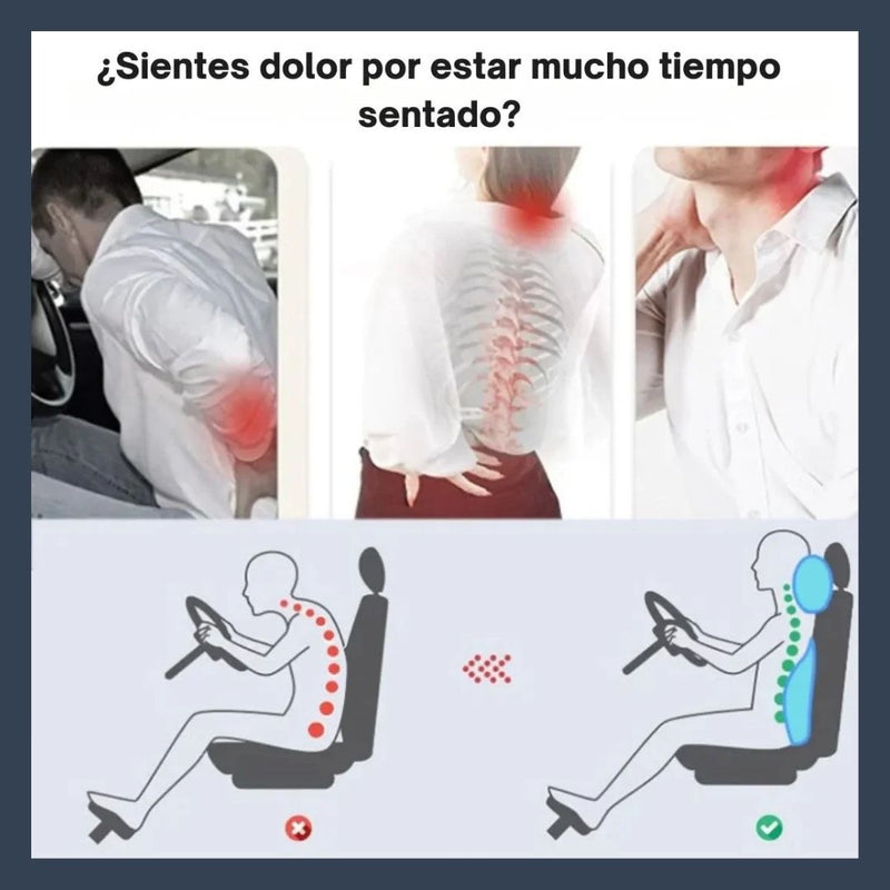 Kit ErgoConfort - Soporte para Lumbar y Cuello