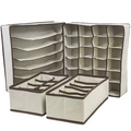 Set x4 Organizadores de Ropa - Ordena y Maximiza Tu Espacio