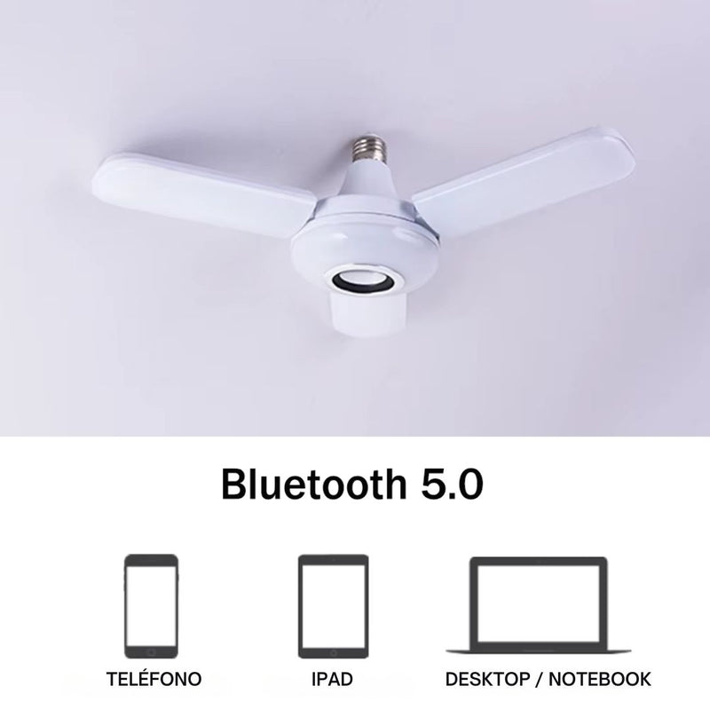 Bombillo Parlante MaxStyle - Luz y Sonido que Transforman tu Hogar
