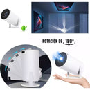 Mini Proyector HY300 – Portátil, Inteligente y Ultra HD - Cine en Tu Bolsillo