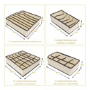 Set x4 Organizadores de Ropa - Ordena y Maximiza Tu Espacio