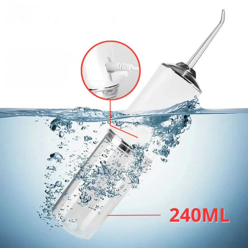 Irrigador Bucal Pro Clean: Portátil, Recargable y Potente®