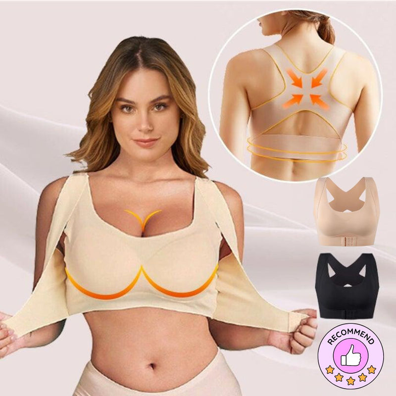 Brasier Comfort Push Up 2 en 1: Corrector de Postura y Top Deportivo