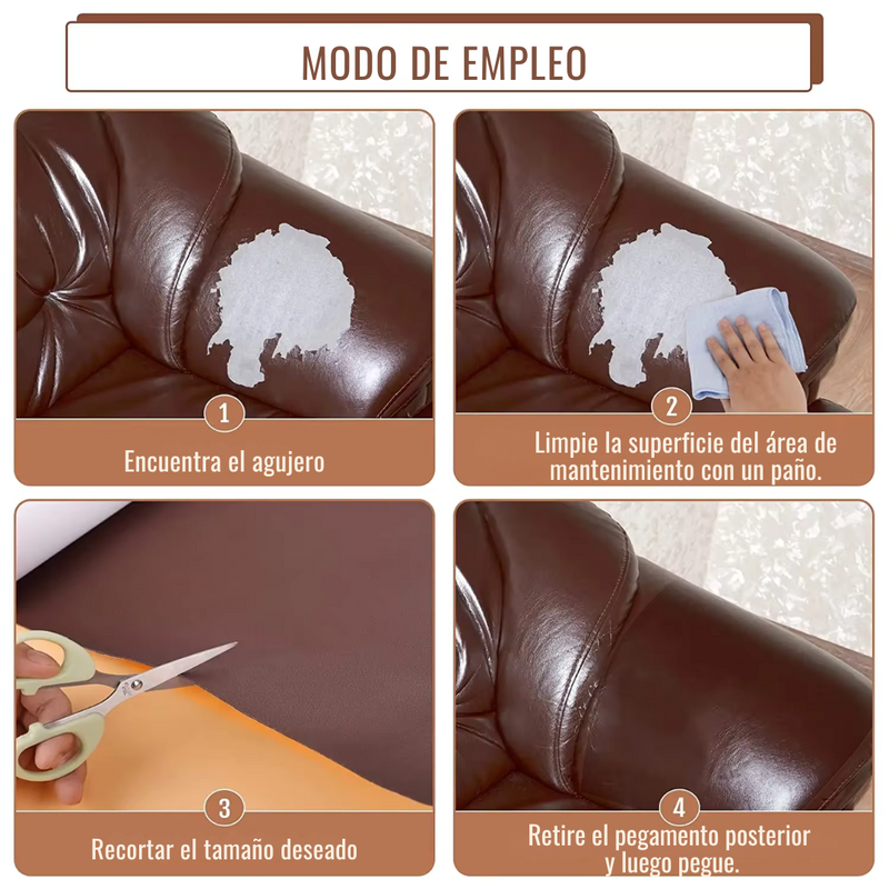 Adhesivo para Reparación de Cuero
