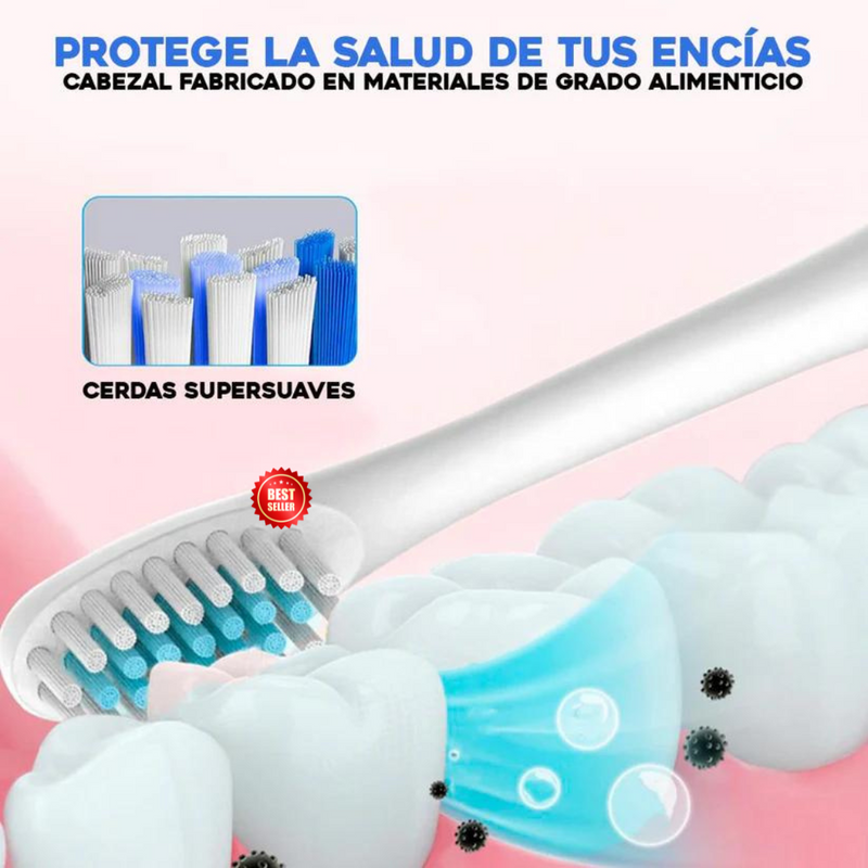 Cepillo Eléctrico Sonico SonrisaPro: Tu Aliado en la Limpieza Dental Eficaz y Rápida