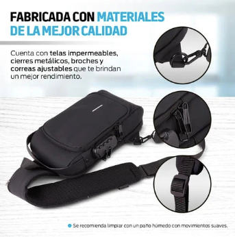 ¡Combo Exclusivo! Bolso Antirrobo + Afeitadora Estilo Profesional