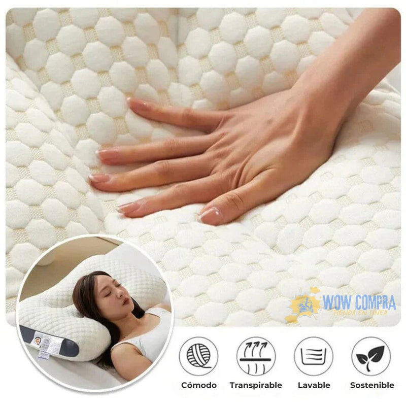 Almohada Ortopédica Comfort Max ¡50% de descuento en la compra de la segunda unidad!