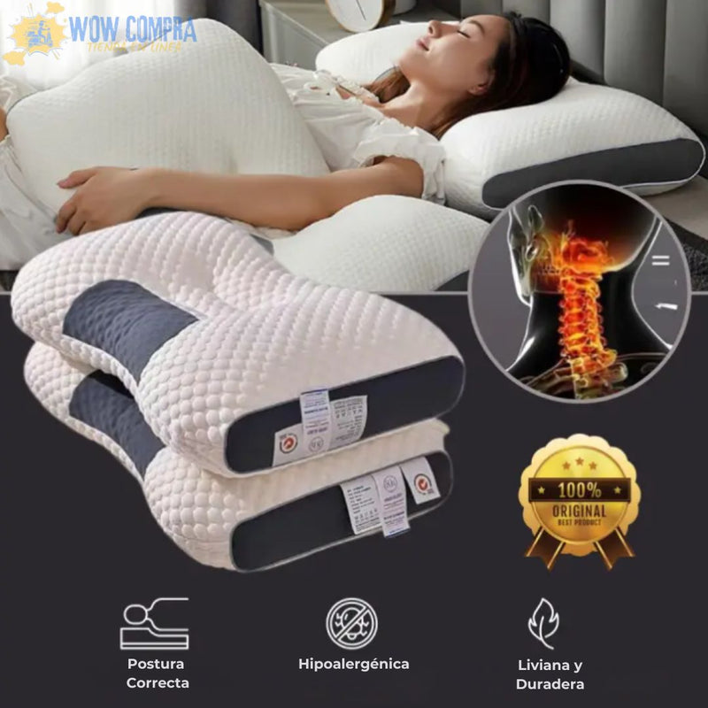 Almohada Ortopédica Comfort Max ¡50% de descuento en la compra de la segunda unidad!