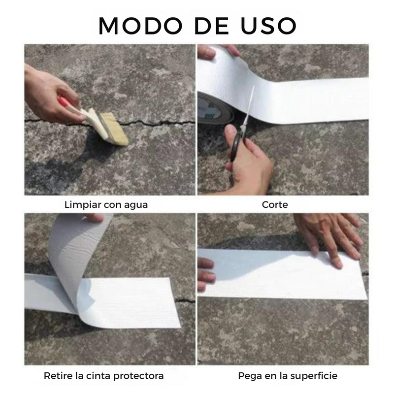 Cinta Impermeable de Butilo – Sellado Instantáneo