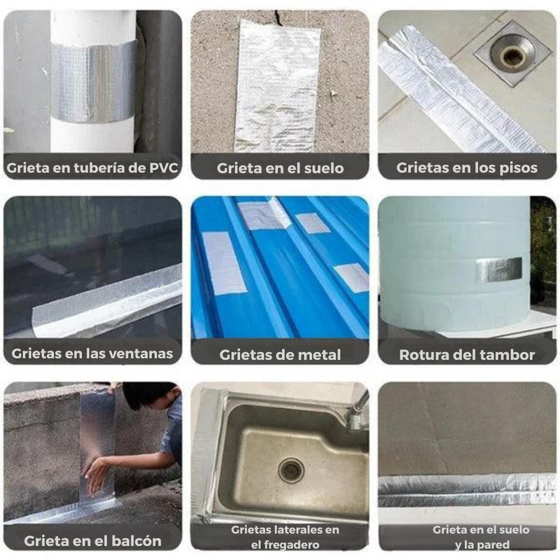 Cinta Impermeable de Butilo – Sellado Instantáneo