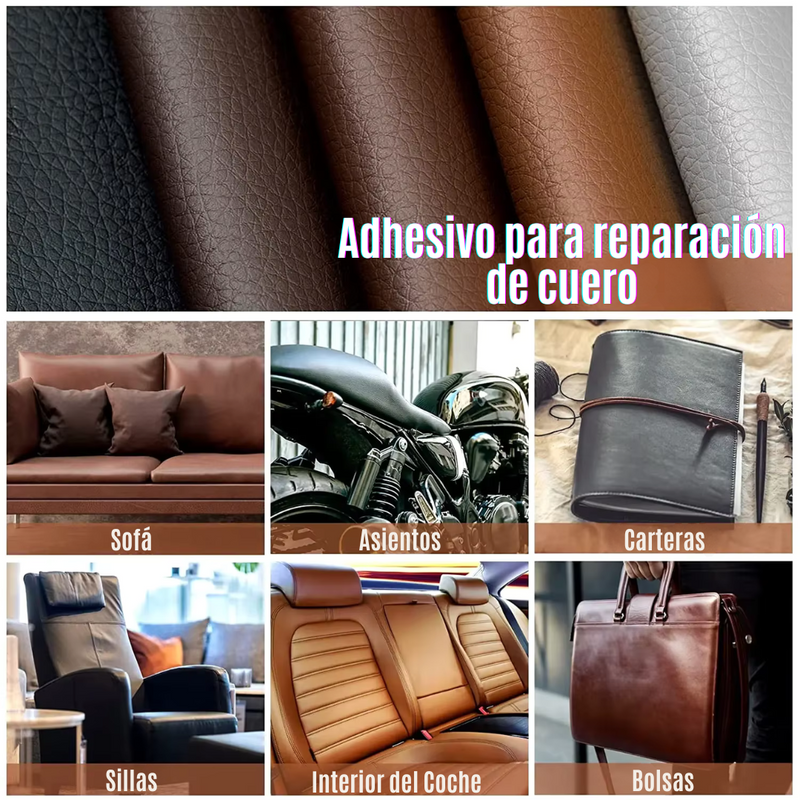 Adhesivo para Reparación de Cuero